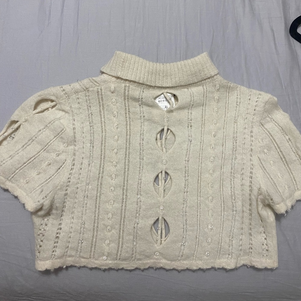Christian Dior crop sweater